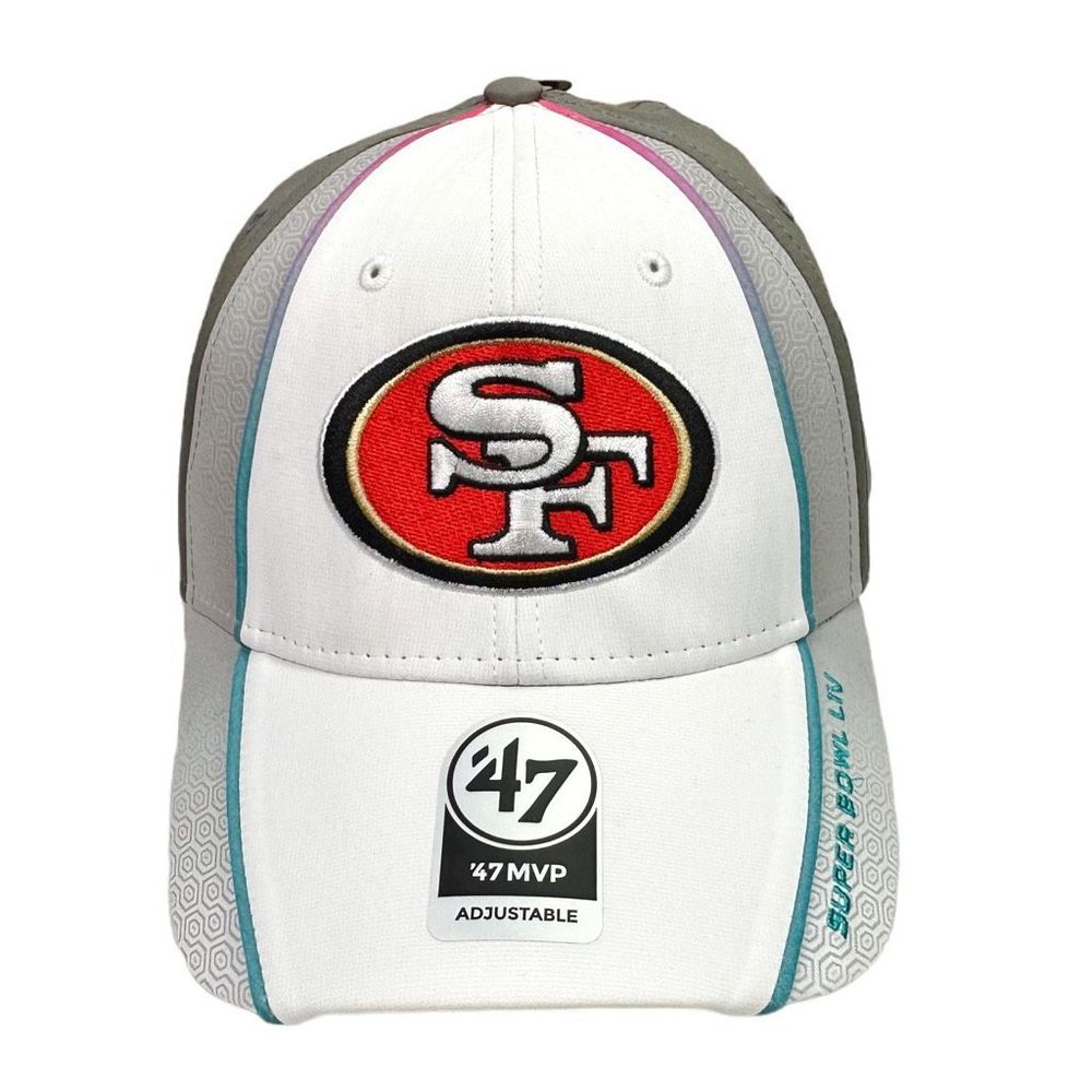 47 Brand San Francisco 49ers MVP 2019 Super Bowl LIV Adjustable Hat - One Size